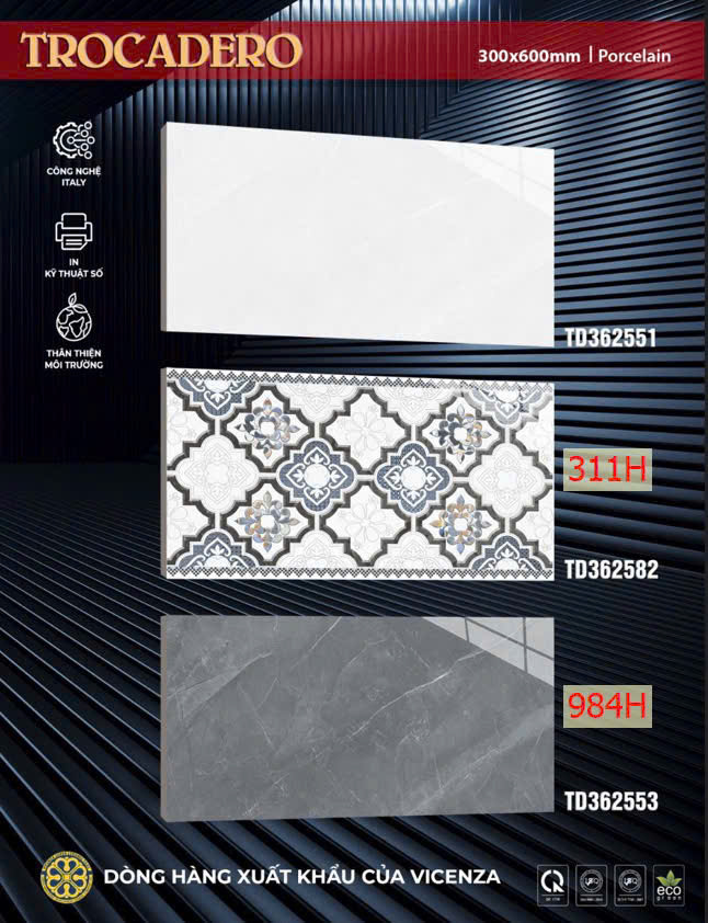 gạch ốp tường 30x60